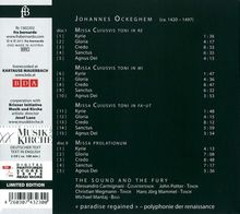 Johannes Ockeghem (1430-1497): Messen Vol.1, 2 CDs