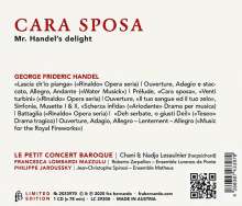Georg Friedrich Händel (1685-1759): Cara Sposa - Mr. Handel's Delight, CD