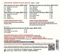 Johann Sebastian Bach (1685-1750): Flötensonaten BWV 1013,1030,1034,1035, CD