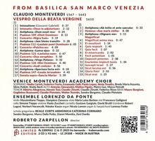 Claudio Monteverdi (1567-1643): Vespro della beata vergine, 2 CDs