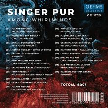 Singer Pur - Among Whirlwinds (Kompositionen von Frauen für Stimmen), CD
