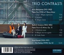 Trio Contrasti - Epochs &amp; Cultures in Dialogue, CD