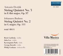 Johannes Brahms (1833-1897): Streichquintett Nr.2, CD