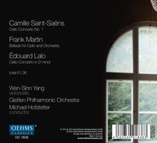 Camille Saint-Saens (1835-1921): Cellokonzert Nr.1, CD