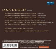 Max Reger (1873-1916): Sämtliche Kammermusik für Klarinette, 2 CDs