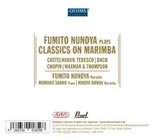 Fumito Nunoya - Classics On Marimba, CD