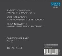 Christopher Park - Schumann / Strawinsky / Neuwirth, CD