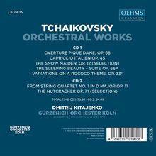 Peter Iljitsch Tschaikowsky (1840-1893): Orchesterwerke, 2 CDs