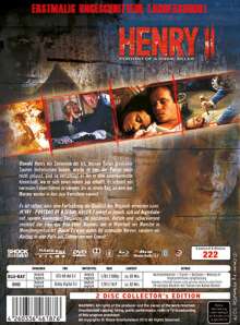 Henry 2 - Portrait of a Serial Killer (Blu-ray &amp; DVD im Mediabook), 1 Blu-ray Disc und 1 DVD