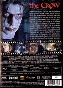 The Crow 3 - Tödliche Erlösung (Blu-ray &amp; DVD im wattierten Mediabook), 1 Blu-ray Disc und 1 DVD
