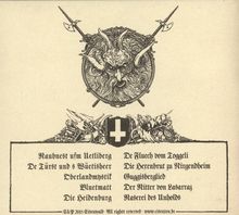 Ungfell: Mythen, Mären, Pestilenz, CD