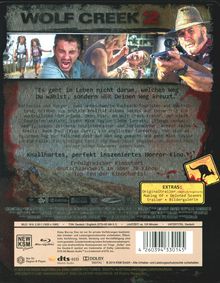 Wolf Creek 2 (Blu-ray im Steelbook), Blu-ray Disc