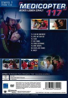 Medicopter 117 Staffel 7 (finale Staffel), 4 DVDs