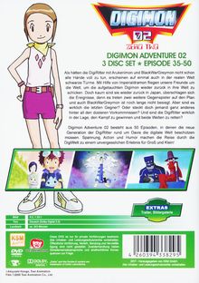 Digimon Adventure Staffel 2 Vol. 3, 3 DVDs