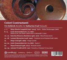 Ute Schleich &amp; Katharina Uzal - Colori Contrastanti, CD