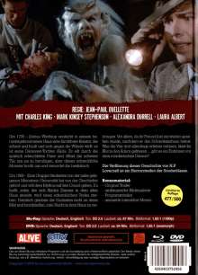 The White Monster (Blu-ray &amp; DVD im Mediabook), 1 Blu-ray Disc und 1 DVD