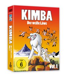 Kimba - Der weiße Löwe Vol. 1, 5 DVDs