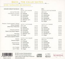 Johann Sebastian Bach (1685-1750): Cellosuiten BWV 1007-1012, 2 CDs