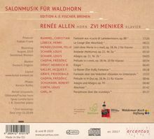 Musik für Horn &amp; Klavier "Salonmusik für Waldhorn", CD