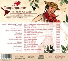 Los Temperamentos - Festejo Peruano, CD