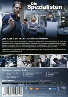 Die Spezialisten - Im Namen der Opfer Staffel 1, 3 DVDs