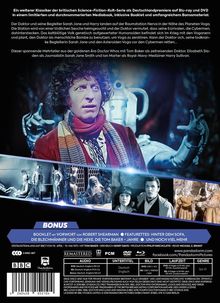 Doctor Who - Vierter Doktor: Die Rache der Cybermen (Blu-ray &amp; DVD im Mediabook), 1 Blu-ray Disc und 2 DVDs