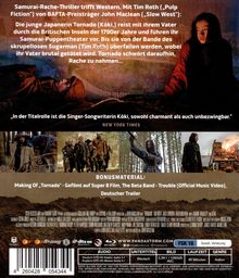 Samurai-Rache-Thriller trifft Western, mit Tim Roth. Text über Handlung: Rache einer jungen Frau. Bonusmaterial: Making Of.