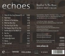 Echoes: Barefoot To The Moon: An Acoustic Tribute To Pink Floyd, CD