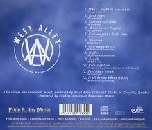 West Alley: A Night To Remember, CD