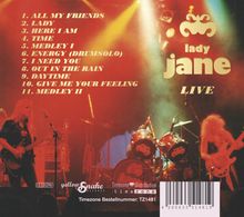 Lady Jane (Peter Panka &amp; Werner Nadolny): Live 1999, CD