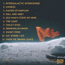 Sex In Space: Intergalactic Intercourse, CD