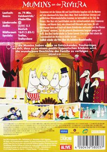 Die Mumins an der Riviera, DVD