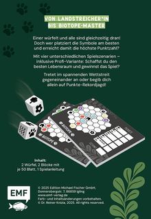 Reiner Knizia: Würfelspiel: Biotope - Wer schafft den besten Lebensraum?, Spiele