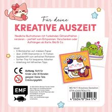 "Für deine kreative Auszeit" - Glitzernde Illustrationen zum Verzieren. Enthält Motivkarten, Diamanten, Applikationszubehör.