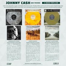 Johnny Cash: The Magic Vinyl Box (180g) (Limited Edition) (Colored Vinyl), 3 LPs