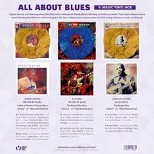 All About Blues - The Magic Vinyl Box (180g) (Limited Edition) (Colored Vinyl), 3 LPs