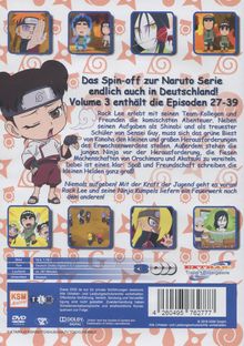 Naruto Spin-Off!  Rock Lee &amp; seine Ninja Kumpels Vol. 3, 3 DVDs