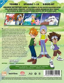 Digimon Adventure Staffel 1 Vol. 1 (Blu-ray), 2 Blu-ray Discs