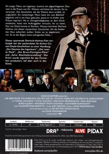 Sherlock Holmes im 20. Jahrhundert, DVD