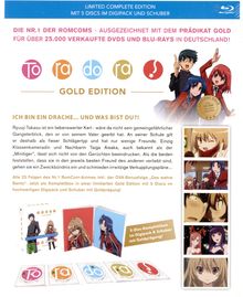 Toradora! (Komplettbox) (Gold Edition) (Blu-ray), 5 Blu-ray Discs