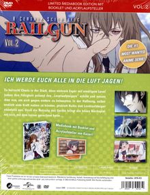 A Certain Scientific Railgun Vol. 2, DVD