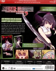 Volume 2 der dritten Staffel, „Ich werde dir in diesem Kampf zur Seite stehen!“ Frau mit Schwert, Charakterbilder.