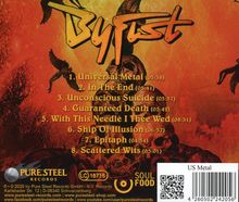 Byfist: In The End, CD