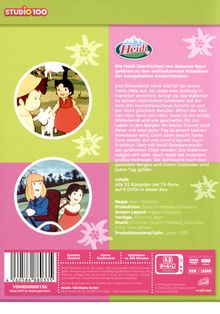 Heidi (Komplette Serie), 8 DVDs