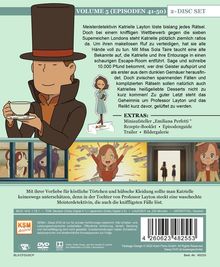 Detektei Layton - Katrielles rätselhafte Fälle Vol. 5, 2 DVDs