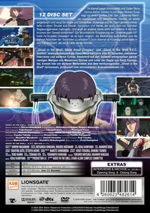 Ghost in the Shell: S.A.C. / S.A.C. 2nd GIG (Gesamtedition), 12 DVDs