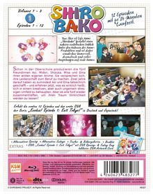 Shirobako Vol. 1-3 (Blu-ray), 3 Blu-ray Discs