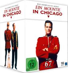 Ein Mountie in Chicago (Komplette Serie), 16 DVDs