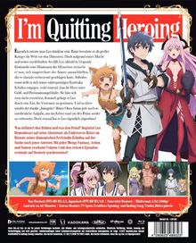 I'm Quitting Heroing Vol. 1 (Blu-ray), Blu-ray Disc