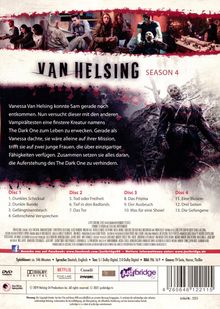 Van Helsing Staffel 4, 4 DVDs